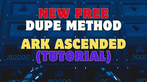 ark bag dupe|ark survival ascended dupe method.